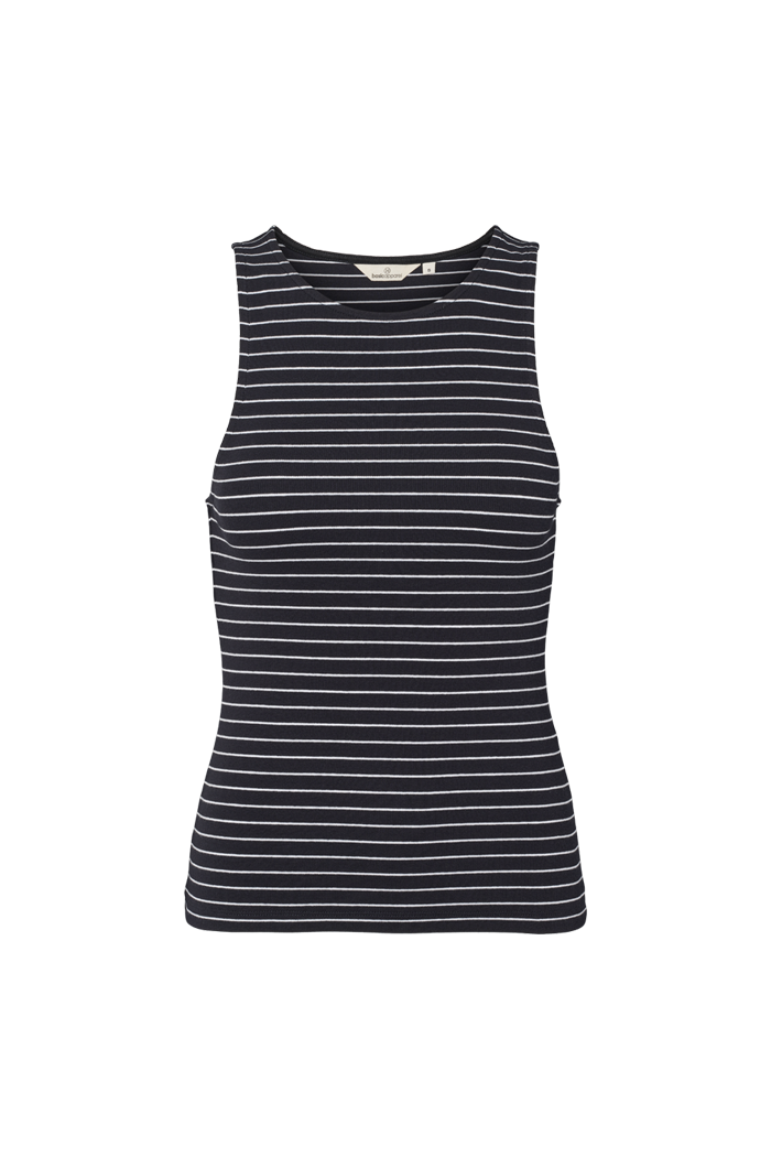 Basic Apparel Ludmilla Top Toppe 703 Black / bright white